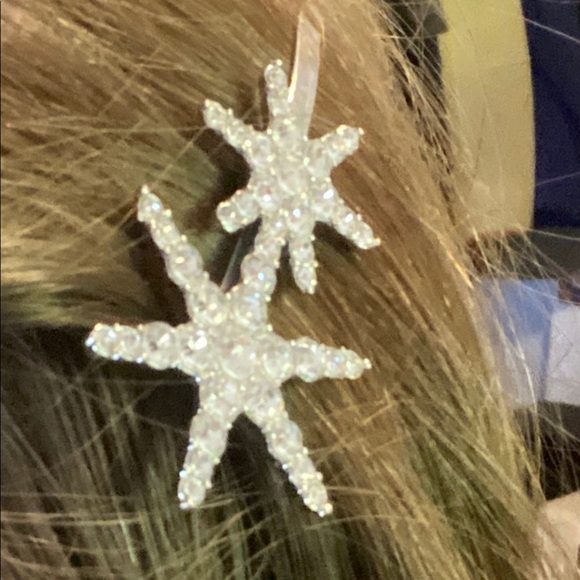 💛 Silver Sparkling Star Hair Clip - Picture 3 of 3